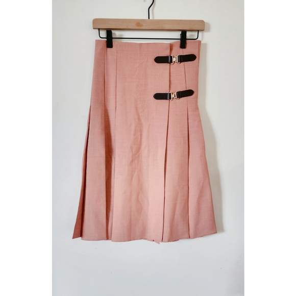 Zara Box Pleat Skirt - Picture 6 of 10